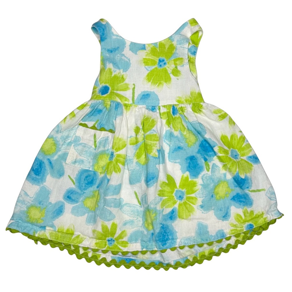 Vintage Junpers Watercolor Floral Dress
